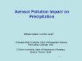 Aerosol Pollution Impact on Precipitation PowerPoint PPT Presentation