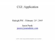 CGI::Application