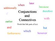 Conjunctions