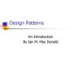 Design Patterns PowerPoint PPT Presentation