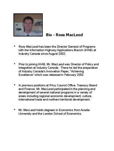 Bio Ross MacLeod