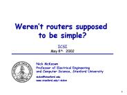 CS244a: An Introduction to Computer Networks