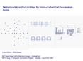 Design configuration strategy for mass-customized, low-energy home PowerPoint PPT Presentation