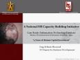 A National HR Capacity Building Initiative Case Study: Information Technology Institute Ministry of PowerPoint PPT Presentation