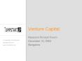Venture Capital PowerPoint PPT Presentation