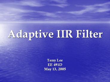 Adaptive%20IIR%20Filter