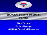 SMACNA Seismic Restraint Manual