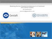 Modeling Service Oriented Architectures