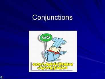 Conjunctions