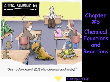 Chemical Equations and Reactions