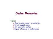 Cache Memories