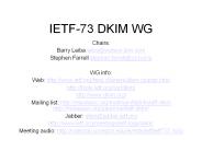 IETF-65 DKIM WG