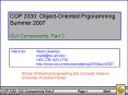 COP 3330: ObjectOriented Prgoramming PowerPoint PPT Presentation