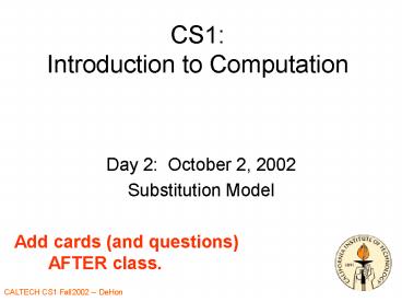 presentation player overlay