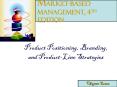 Product Positioning, Branding, and Product-Line Strategies PowerPoint PPT Presentation