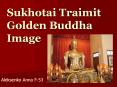Sukhotai Traimit Golden Buddha Image PowerPoint PPT Presentation