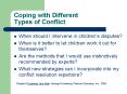 Coping with Different Types of Conflict PowerPoint PPT Presentation