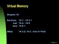 Virtual Memory PowerPoint PPT Presentation