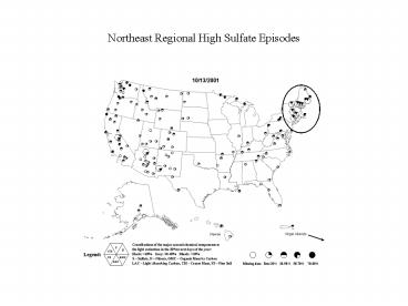 Northeast Regional High Sulfate Episodes