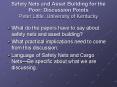 Safety Nets and Asset Building for the Poor: Discussion Points Peter Little, University of Kentucky PowerPoint PPT Presentation