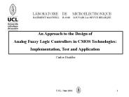 LABORATOIRE  DE   MICROELECTRONIQUE BATIMENT MAXWELL   B-1348   LOUVAIN-LA-NEUVE BELGIQUE