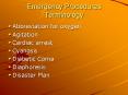 Emergency Procedures Terminology PowerPoint PPT Presentation