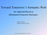 Toward Tomorrow