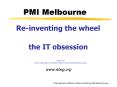 PMI Melbourne PowerPoint PPT Presentation