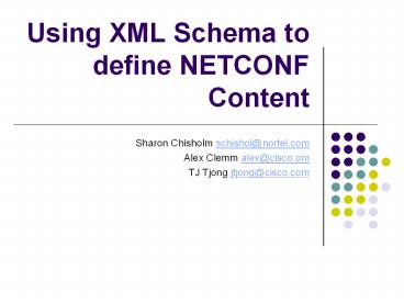 Using%20XML%20Schema%20to%20define%20NETCONF%20Content