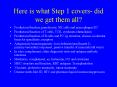 Here is what Step 1 covers- did we get them all? PowerPoint PPT Presentation