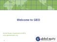 Welcome to GEO PowerPoint PPT Presentation