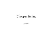 Chopper Testing