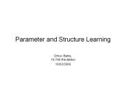 Parameter and Structure Learning