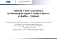 Definition%20of%20Metric%20Dependencies%20for%20Monitoring%20the%20Impact%20of%20Quality%20of%20Services%20on%20Quality%20of%20Processes PowerPoint PPT Presentation