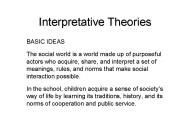 Interpretative Theories
