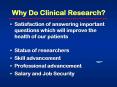 Why Do Clinical Research? PowerPoint PPT Presentation