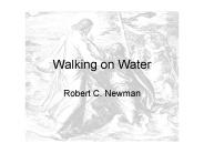 Walking on Water