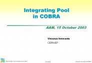 Integrating Pool in COBRA