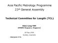 APMP TCL Report to WGDM8 PowerPoint PPT Presentation
