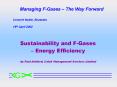 Managing FGases The Way Forward PowerPoint PPT Presentation