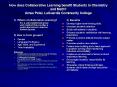 How does Collaborative Learning benefit Students in Chemistry and Math Amee Patel, LaGuardia Communi PowerPoint PPT Presentation
