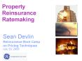 Property Reinsurance Ratemaking PowerPoint PPT Presentation