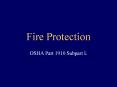 Fire Protection PowerPoint PPT Presentation