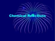 Chemical Reactions