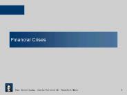 Financial Crises
