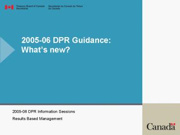 200506 DPR Guidance: Whats new
