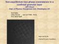 Nonequilibrium twophase coexistence in a confined granular layer Jeff Urbach Dept' of Physics, Georg PowerPoint PPT Presentation