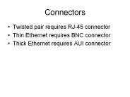 Connectors