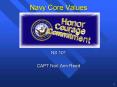 Navy Core Values PowerPoint PPT Presentation