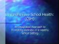 Comprehensive School Health: CSH PowerPoint PPT Presentation
